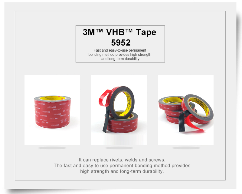 3m vhb 5952 acrylice adhesive foam tape