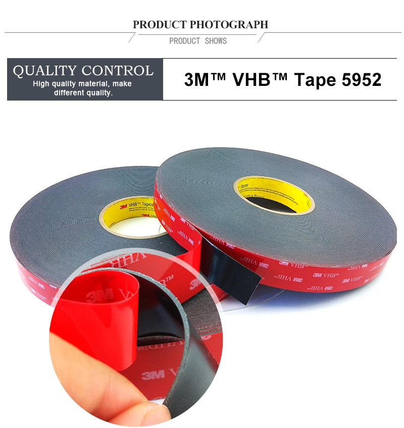 3m vhb 5952 acrylice adhesive foam tape