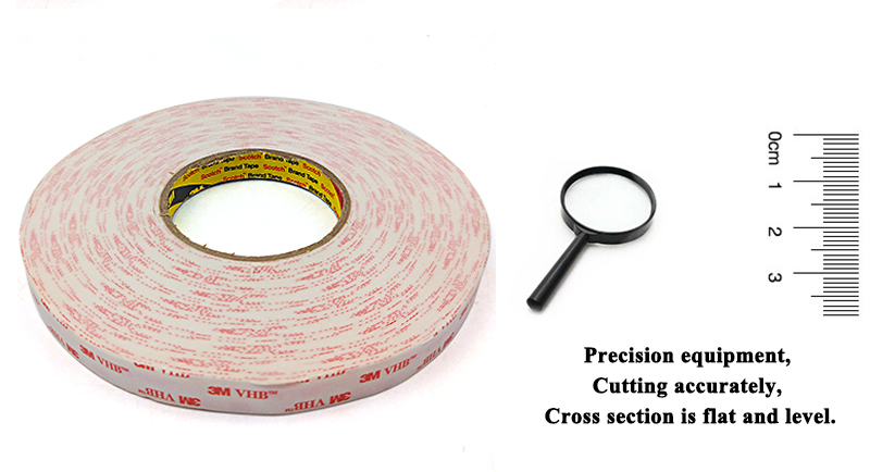 vhb white acrylic foam waterproof adhesive tape