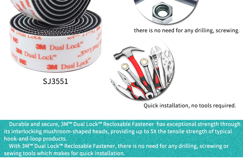 3m dual lock tape sj3551