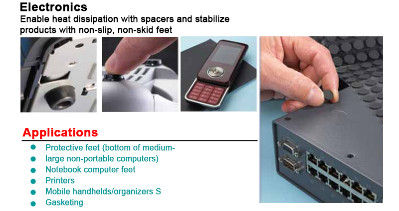 3M™ Bumpon™ Resilient Rollstock SJ5832