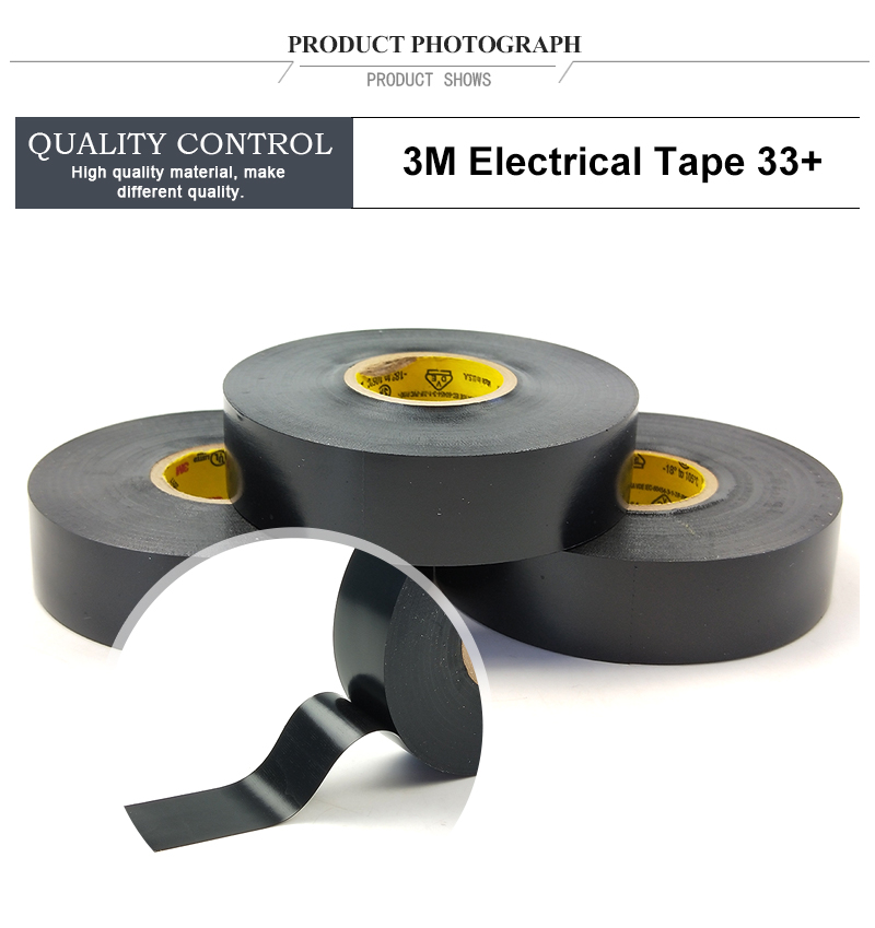 3M Super 33  Black Vinyl Electrical Tape