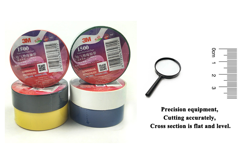 3M 1500 electrical tape with high insulation fire resistance