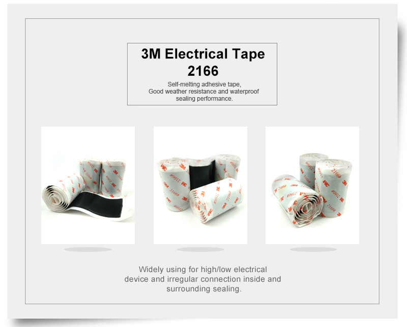 Original 3M 2166 water proof and sealing gooey/Insulation tape/plaster/60mm width *0.6m length