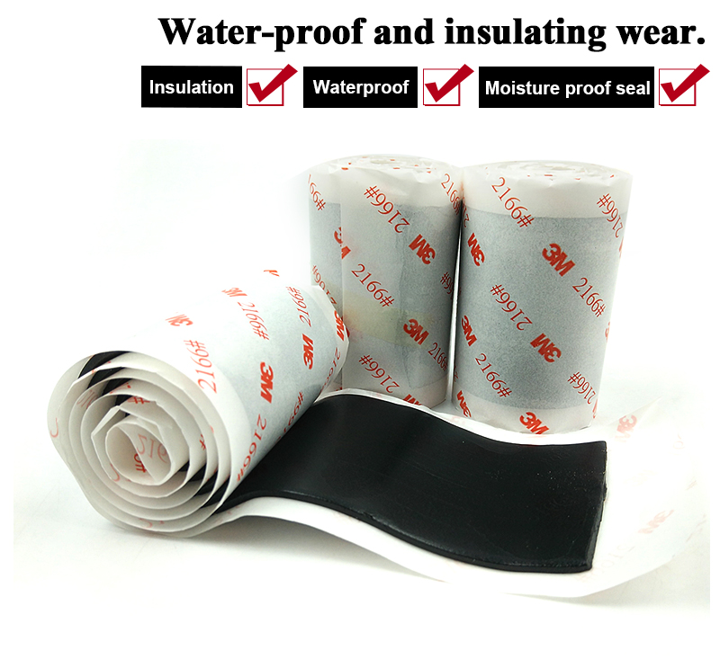 Original 3M 2166 water proof and sealing gooey/Insulation tape/plaster/60mm width *0.6m length