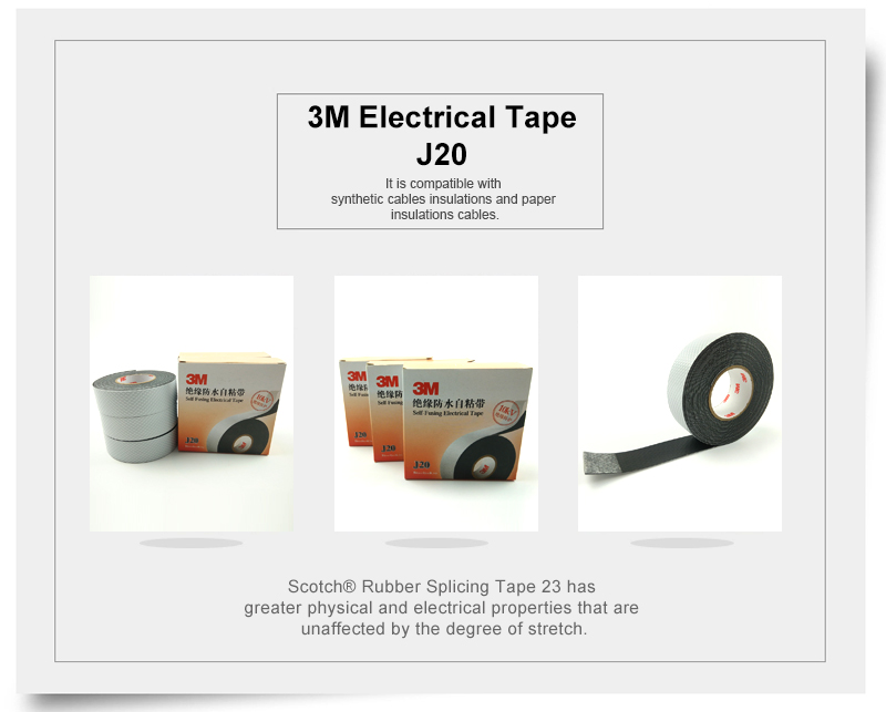 3M J20 self-melting electrical insulation tape