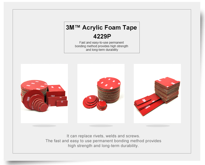 3M™ Acrylic Foam Tape 4229P 3M™ Acrylic Foam Tape 4229P