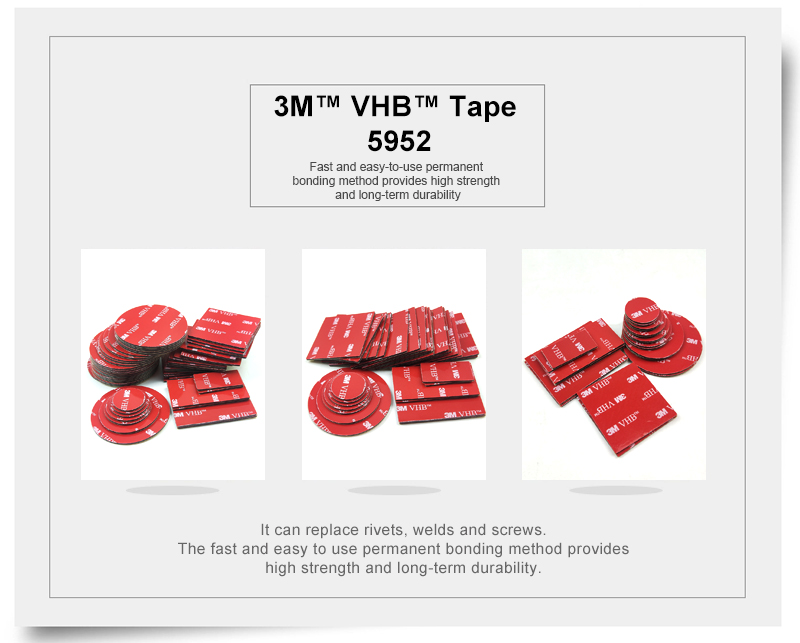 3M™ VHB™ Tape 5952 Die Cut