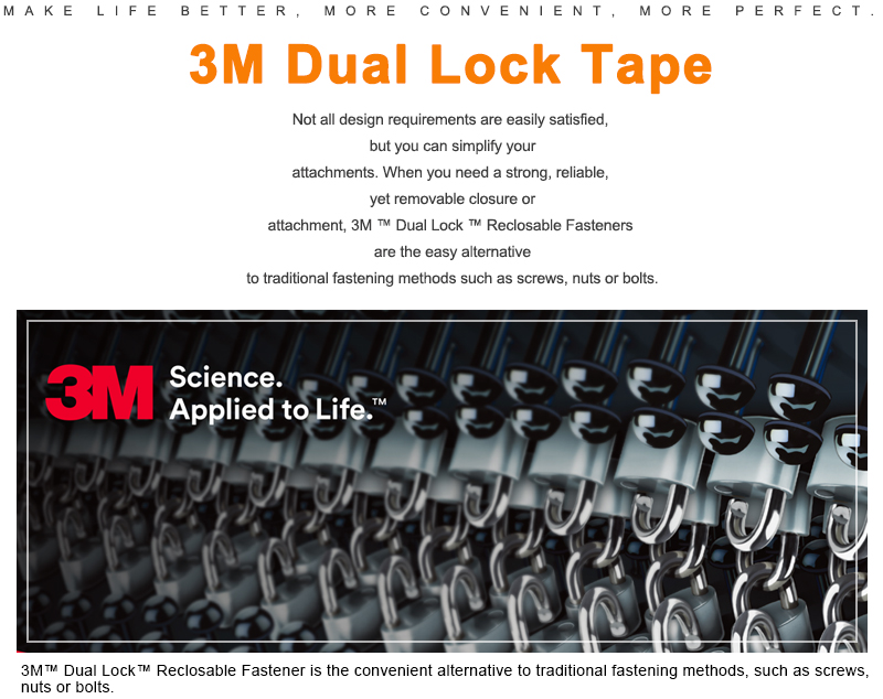 3M™ Dual Lock™ Reclosable Fastener SJ3440