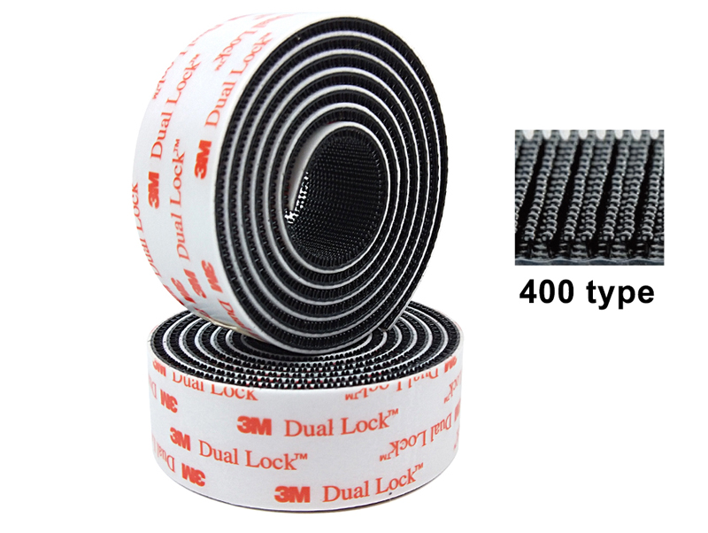 3M SJ3551 Dual Lock Reclosable Fastener Tape mushroom-shaped heads(400 stem)