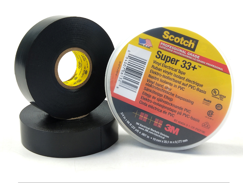 3M Super 33+ PVC Electrical Insulation Adhesive Vinyl Tape