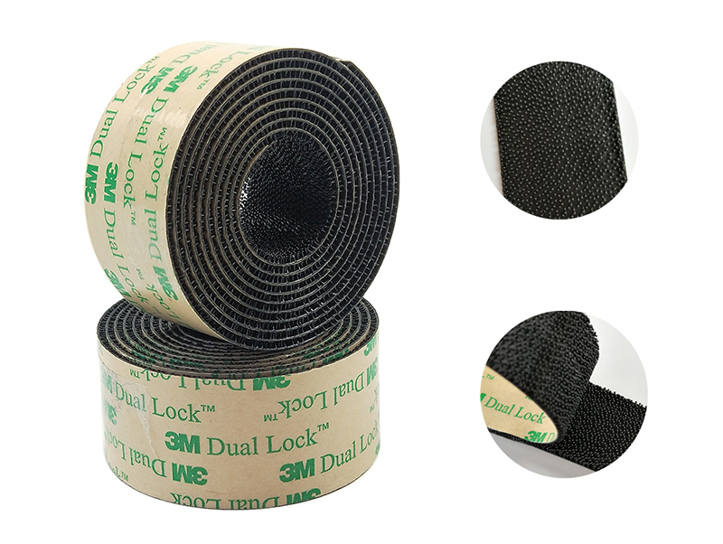 3M Scotch SJ4575 Black Low Profile Reclosable Fastener Tape