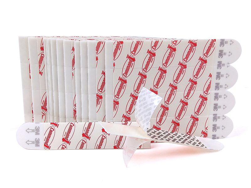 No Packing Large Size 3M Command Replacement Strips Command Poster Strips 3M Double Sided Tape Command Refill Hanging Strips Replacement Double Sided Sticky Tape