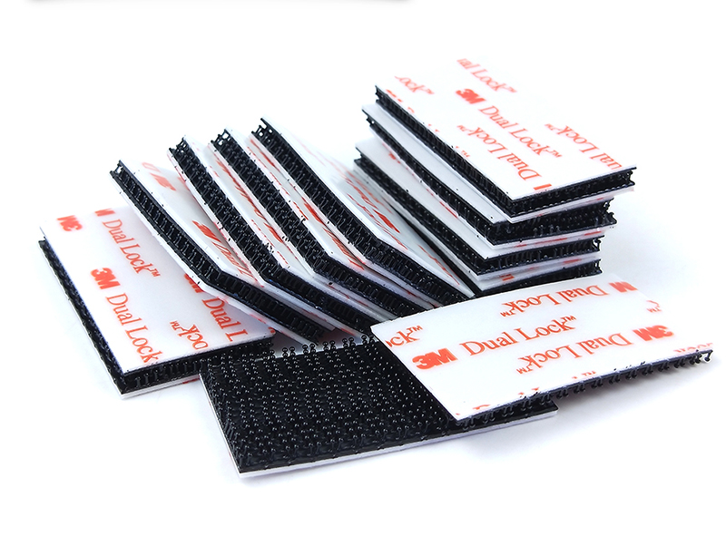 Genuine 3M Dual Lock SJ3550 Type 250 VHB Black Reclosabel Fastener Die Cut Sheets