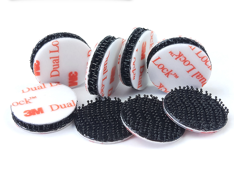 22mm circle die cut 3M Dual Lock Tape sj3550 Richeng Company Offer Dual lock Free Sample for circles and square or other size