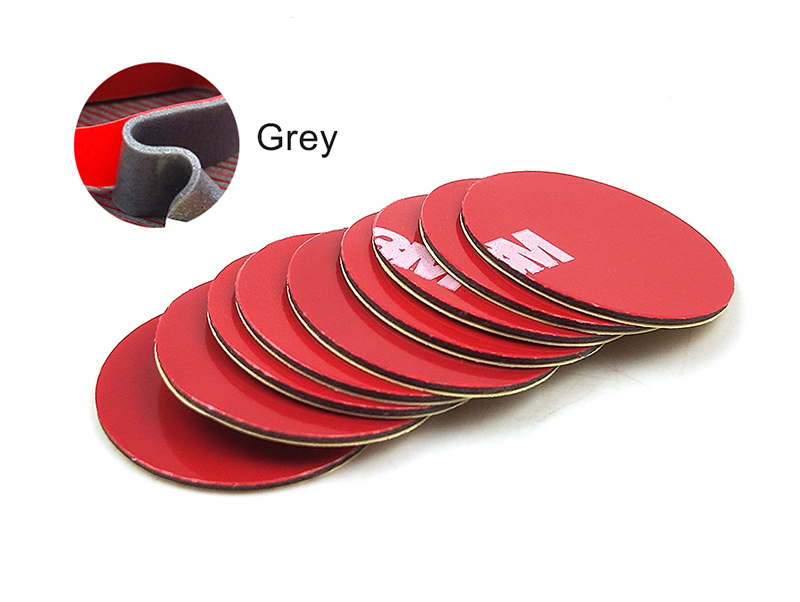 23mm circle die cut Gray 3M 4229P thickness 0.8mm Double Sided Acrylic Foam Tape.
