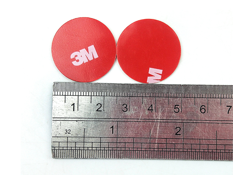 25mm circle die cut 3M 4229P Acrylic Foam Tape,Double Sided Adhesive for Car,thickness 0.8mm.