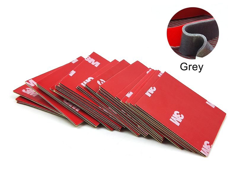Size 40mm*40mm gray 3M original 4229P thickness 0.8mm Auto double sided adhesive acrylic foam tape.