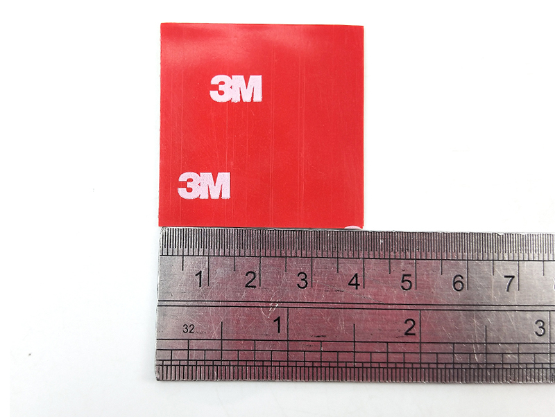 Size 40mm*40mm gray 3M original 4229P thickness 0.8mm Auto double sided adhesive acrylic foam tape.