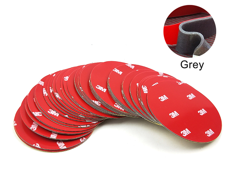 75MM circle die cut Gray 3M Automotive Car Tape 3M 4229 Double Sided Adhesive Acrylic Foam Tape Mounting Tape.