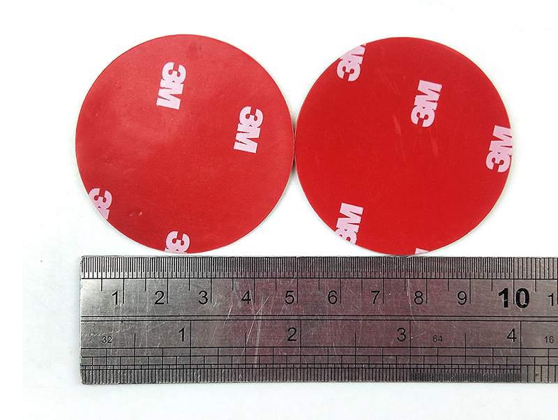 50MM size Grey Round 3M original 4229P Thickness 0.8mm Acrylic Foam Double Sided Adhesive Tape,automotive 3M tape