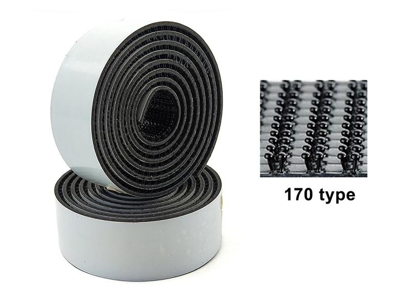 3M Black Dual Lock Single Sided Rubber Adhesive Reclosable Fastener SJ3542 for Indoor Use