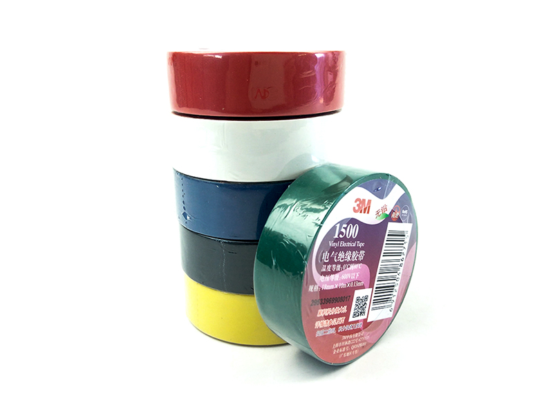 PVC Insulation Electrical Tape 3M 1500 For All Manner Of Indoor And Outdoor Applications