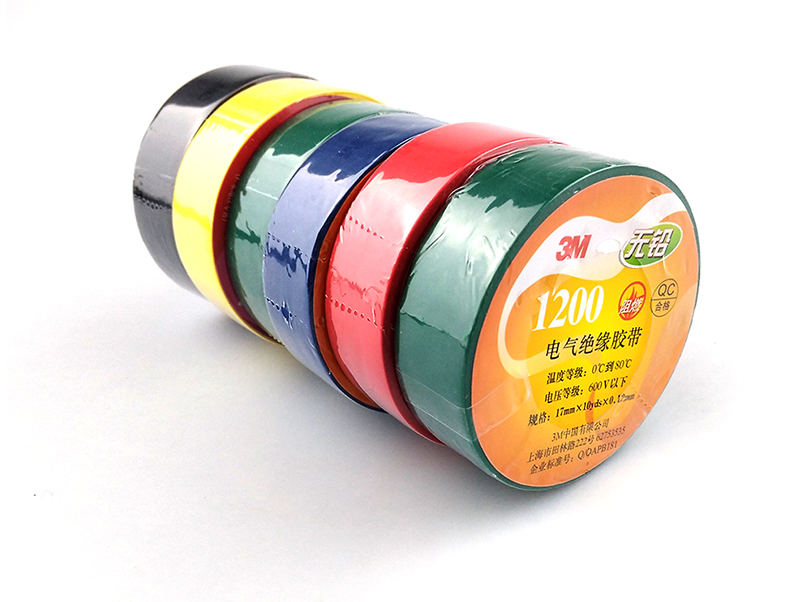 PVC Insulation Vinyl Electrical Tape 3M 1200 For All Manner Of Indoor And Outdoor