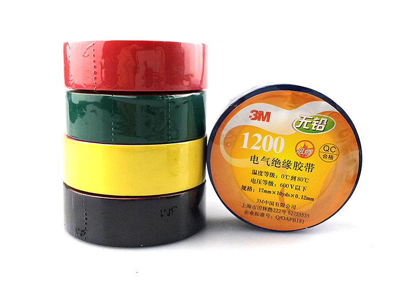 PVC Insulation Vinyl Electrical Tape 3M 1200 For All Manner Of Indoor And Outdoor