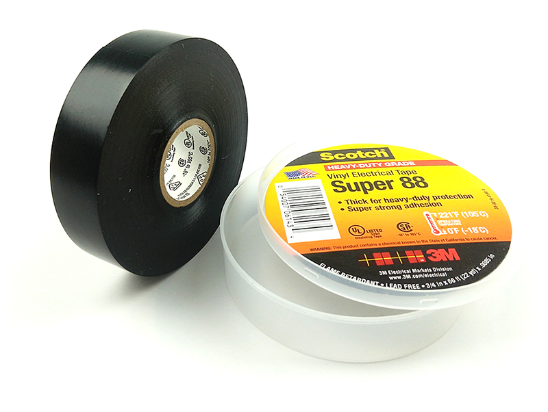 Scotch® Professional Grade Vinyl Electrical Tape Super 88