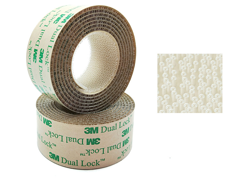 3M Low Profile Reclosable Fastener SJ4570 Backing Clear Acrylic Adhesive 