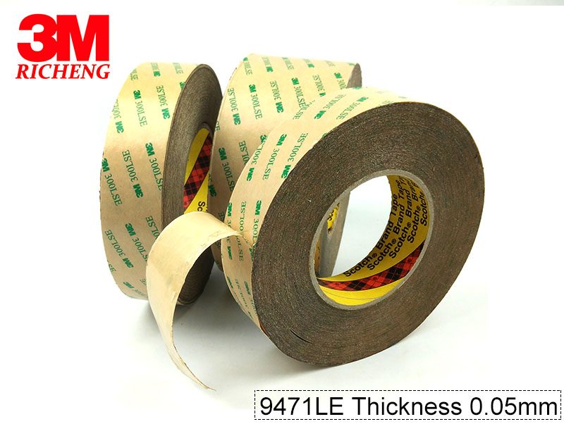 Very thin 3M 9471LE heat resistant double sided foam tape