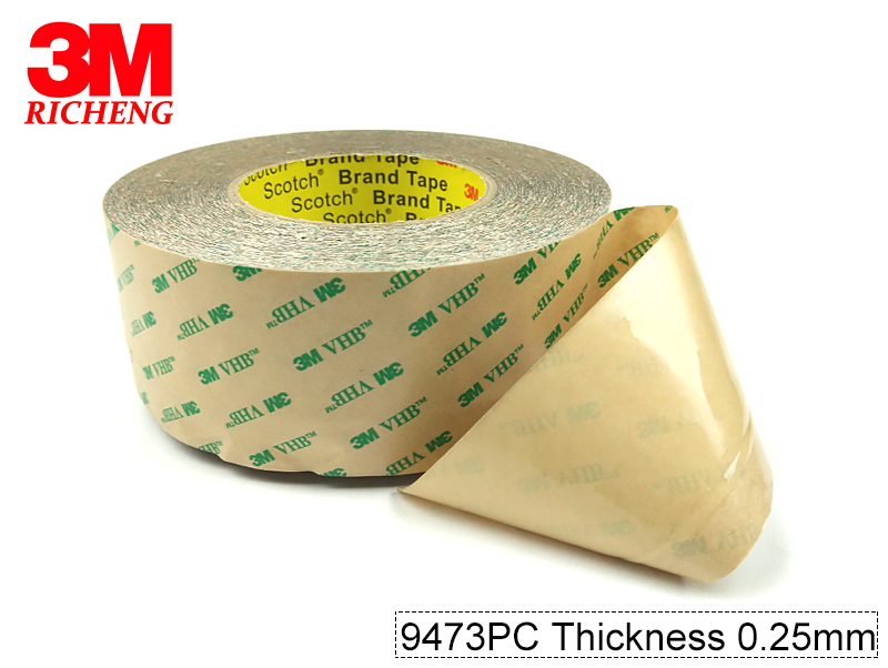 New products 3M 9473PC heavy duty double sided tape