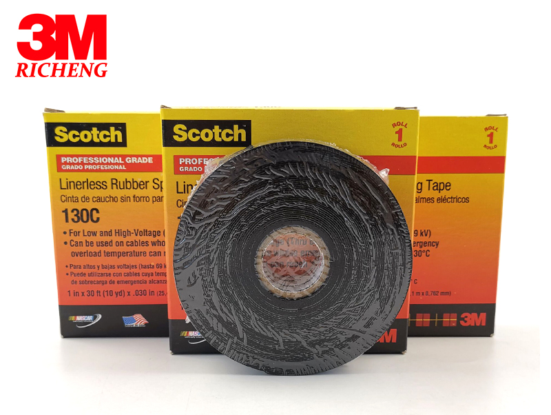 3M PET electrical tape TB130C It is black, very durable, good effect