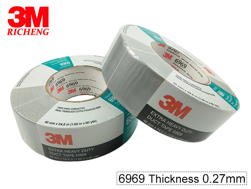 3M Tape TB6969 adhesive duct tape ,we can slit and dit cut