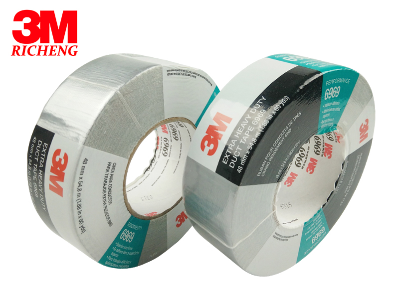 3M Tape TB6969 adhesive duct tape ,we can slit and dit cut