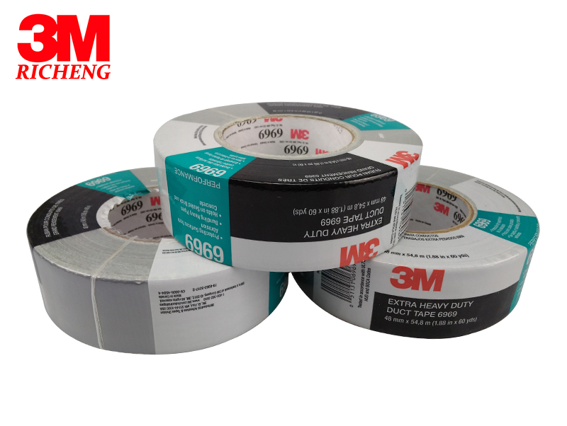 3M Tape TB6969 adhesive duct tape ,we can slit and dit cut