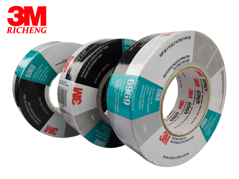 3M Tape TB6969 adhesive duct tape ,we can slit and dit cut