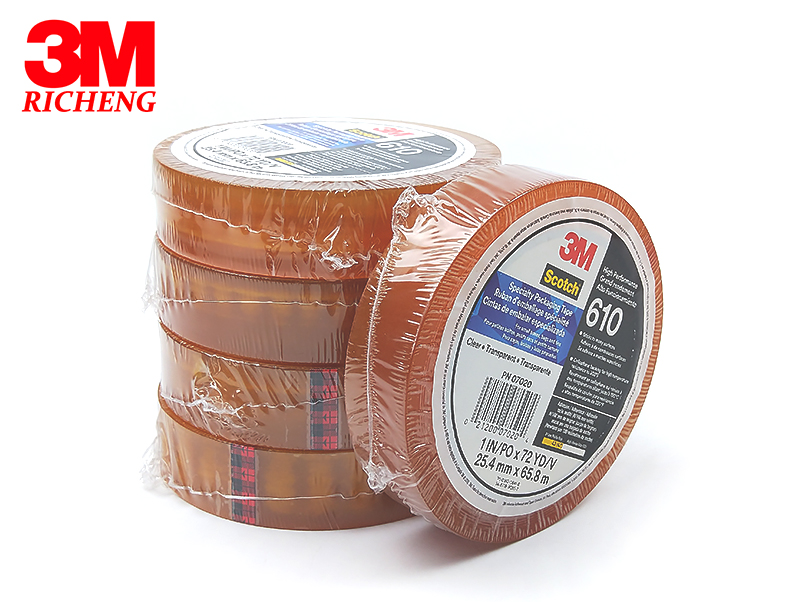 scotch tape 610-1PK Transparent Film Tape for High Temperature Applications 