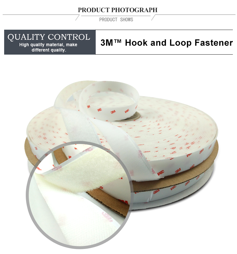 3M™ Hook Fastener SJ3527's fastening system is dual lock tape 