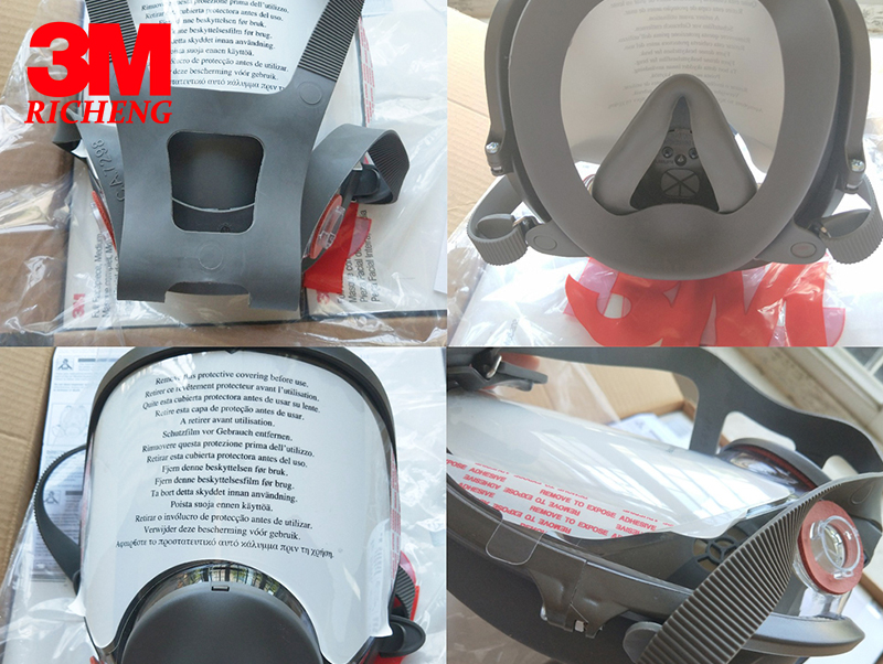 3M Full Facepiece Mask Reusable Respirator 6800