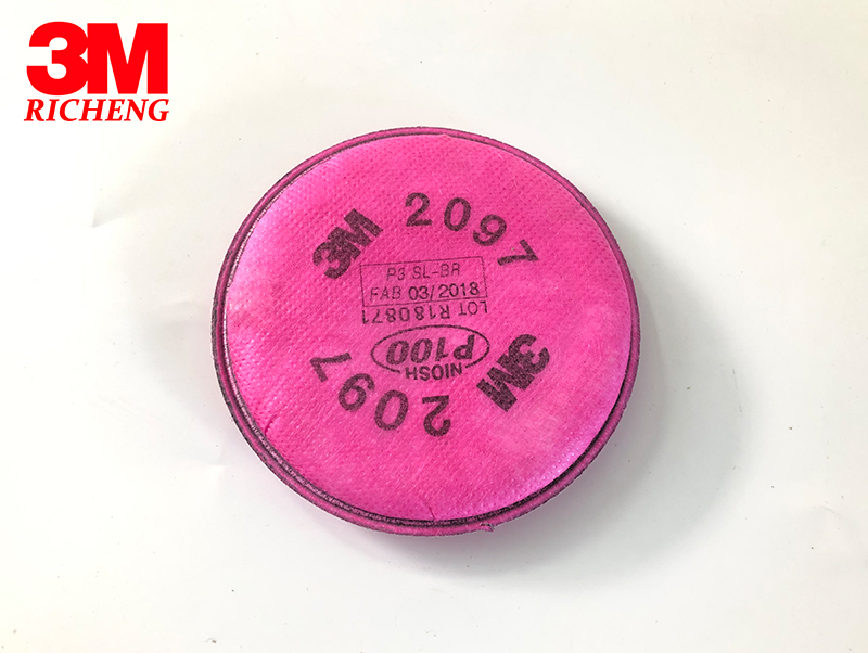 3M™ Particulate Filter 2097/07184(AAD), P100, with Nuisance Level Organic Vapor Relief 100 EA/Case