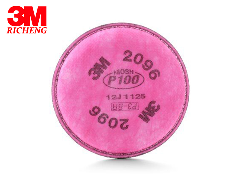 3M™ Particulate Filter 2096, P100, with Nuisance Level Acid Gas Relief 100 EA/Case