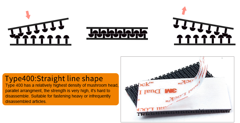 Custom Die Cut 3M Dual Lock Reclosable Fastener