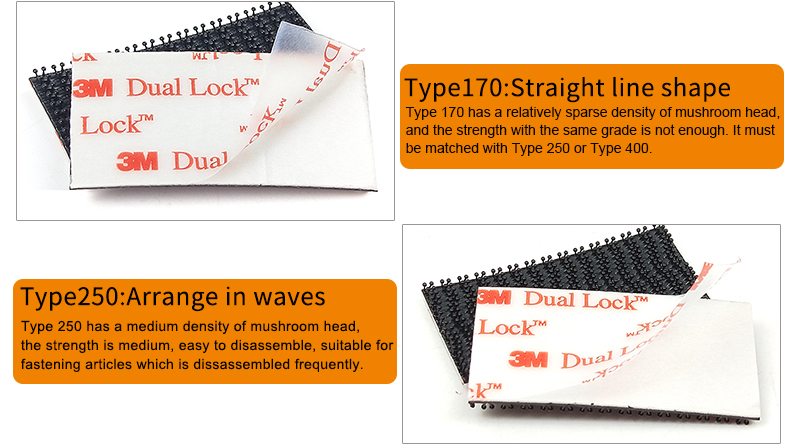 Custom Die Cut 3M Dual Lock Reclosable Fastener