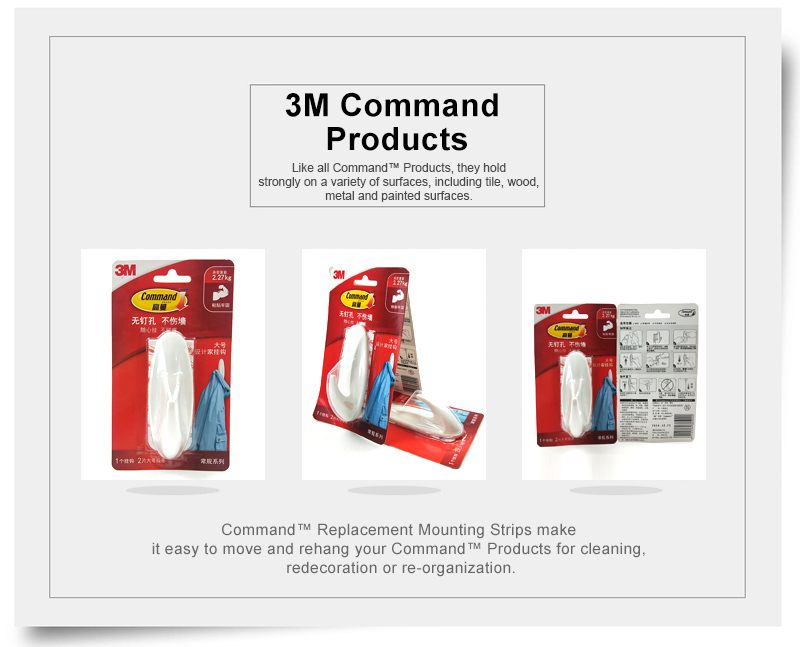 large size 3M Command Hooks - Wholesale Prices on Command Hooks