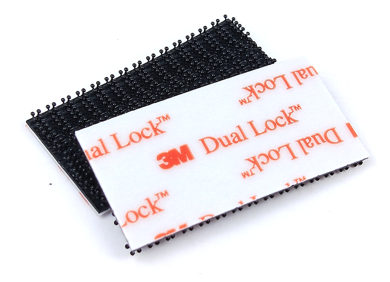 1IN*1IN Size black fastener dual lock 3m sj3550