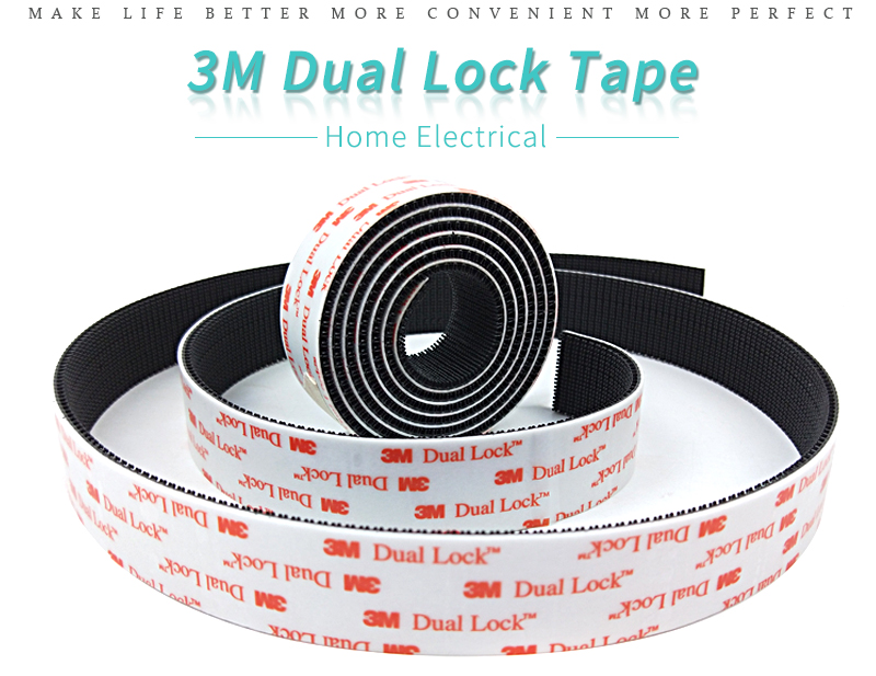 Custom Die Cut 1in*2in 3M SJ3551 Dual Lock Reclosable Fastener