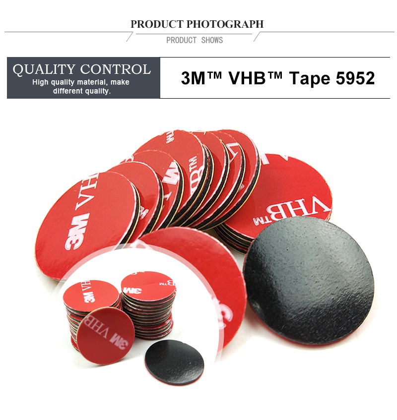 20mm Round 3M VHB adhesive tape 5952 double sided acrylic foam Tape Acrylic tape