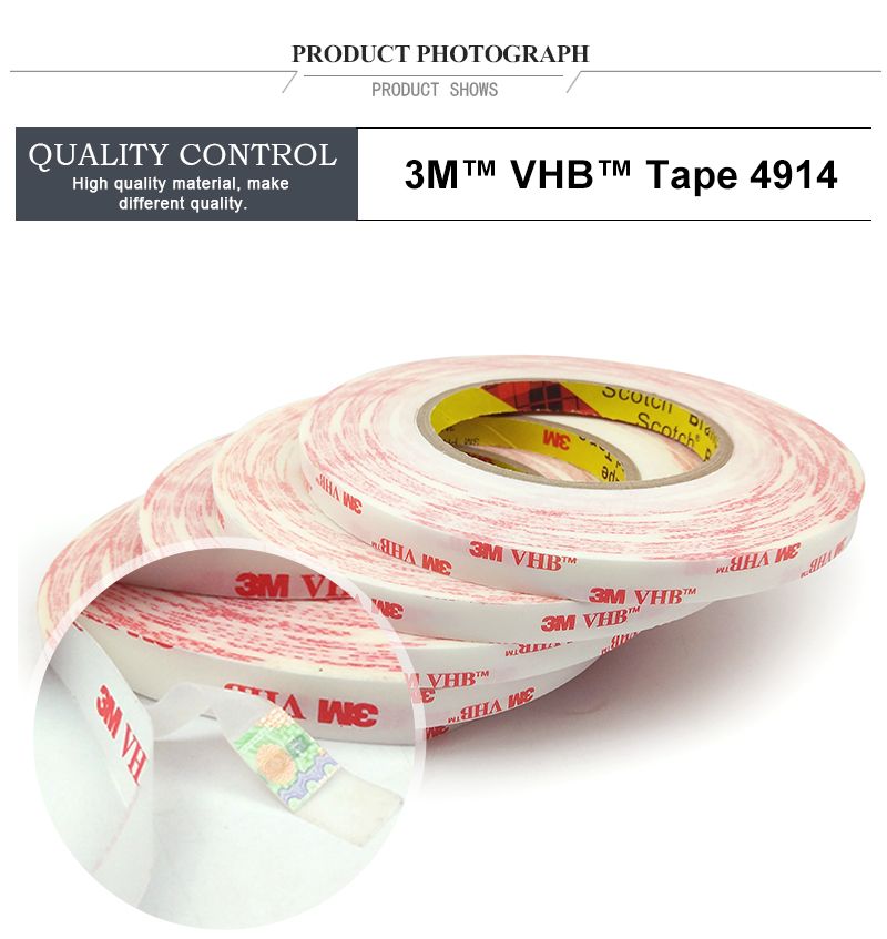 3M 4914 Double Sided VHB Tape